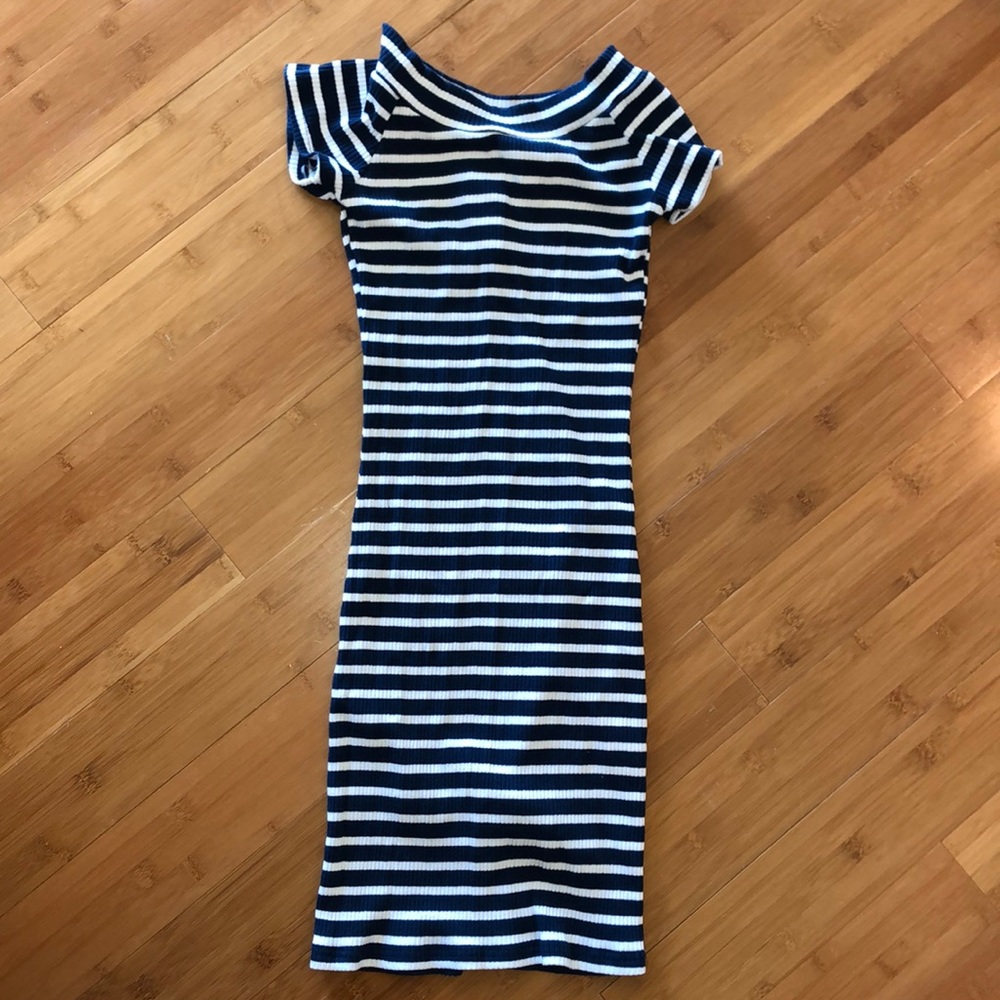 Striped dress Juniors size medium